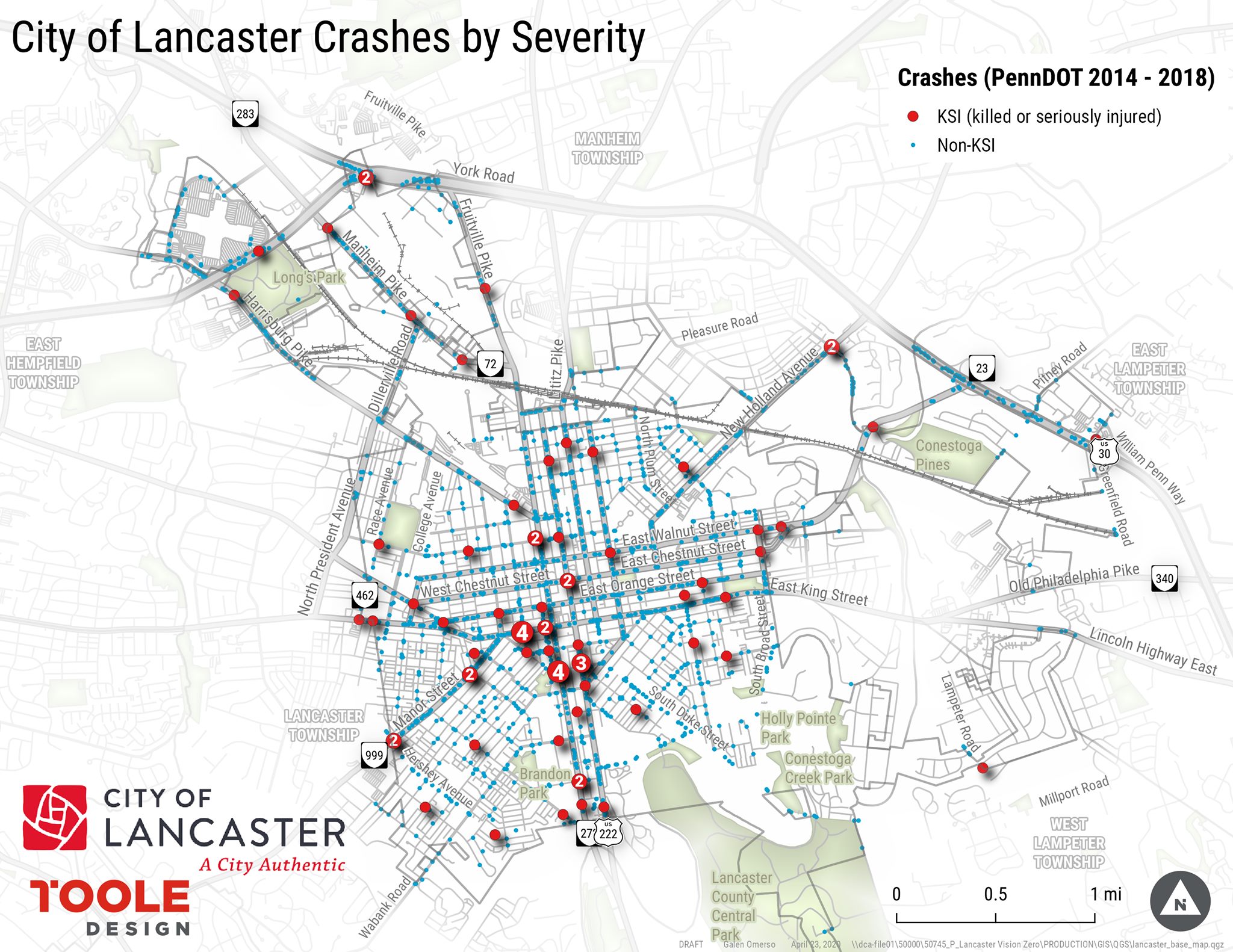 Lancaster Map